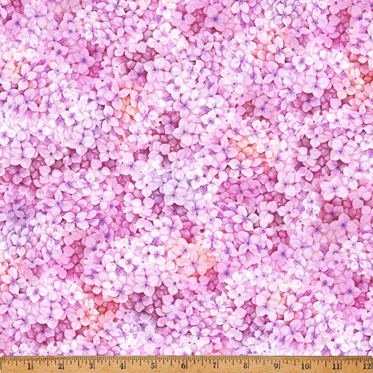 Fabric Hoffman Fuchsia Clovers Flower Shoppe by the Quarter Yard W5483-23